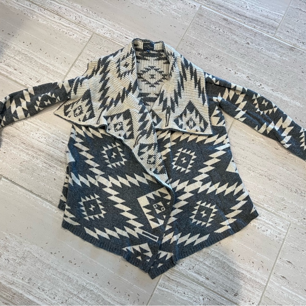 Market and Spruce Open Sweater